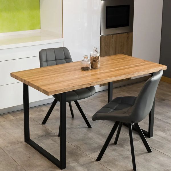 Кухонный стол в стиле loft из дерева дуб SK-6230 54 фото