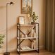 Стеллаж с металлическим каркасом 40&times;35&times;110 в стиле лофт 125 фото 1