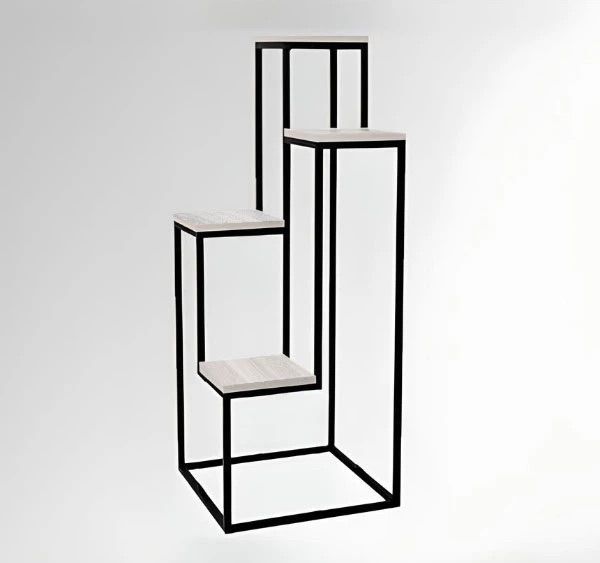 Подставка для цветов металлическая в стиле Лофт StepLoft Stand-flower-309 7 фото