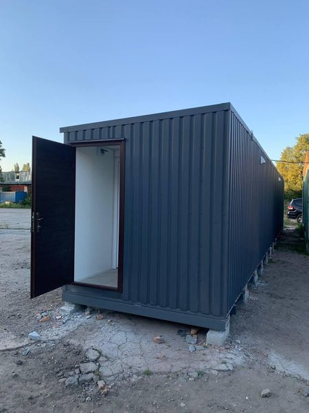 Раздевалка из двух модулей 15x2,5 м Профмодуль (550000 МД) МК050 фото