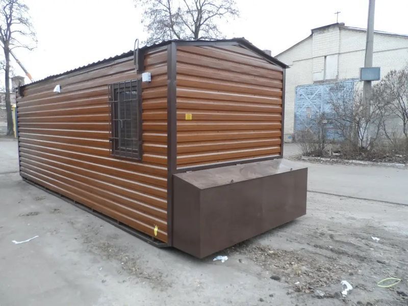 Бытовка 6 х 2,45, 2 окна МК023 фото