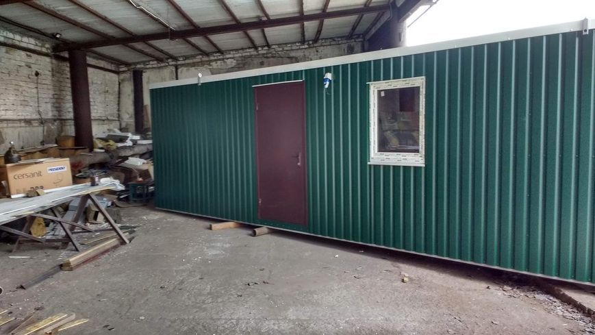 Бытовка с санузлом Профмодуль 6x2,4 м (90000 МД) МК0010 фото